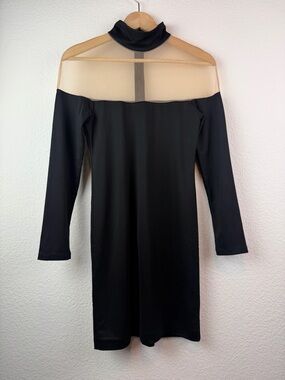 Alice & Olivia Zahra Illusion Bodycon Dress